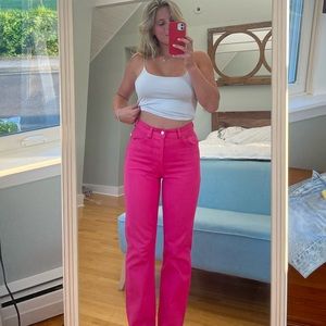 Zara Women’s Pink Jeans